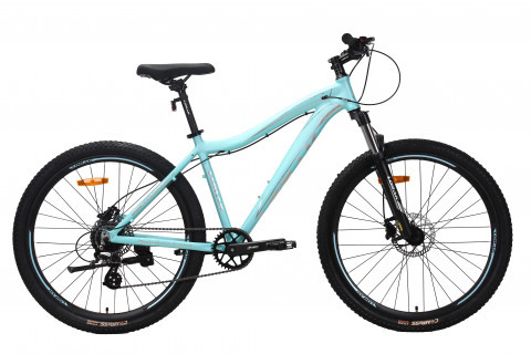 LORAK GLORY 250 HD Матовый Светло Голубой/Серебристый рама 17 (на рост 155-173)