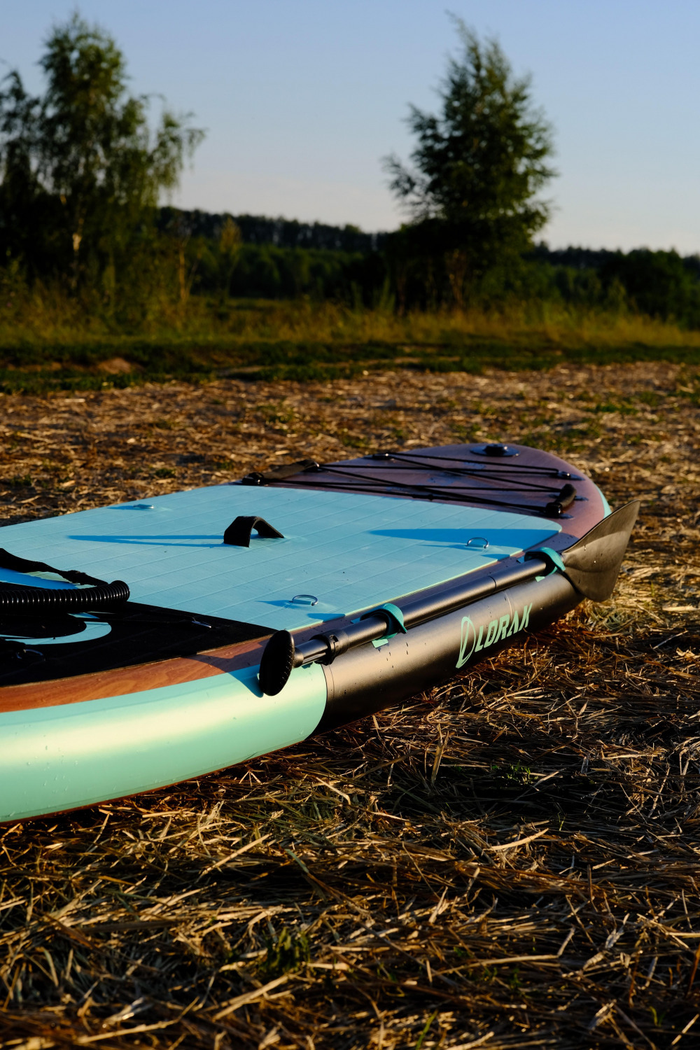 Сапборд Lorak 910 (335*84*15)серое дерево, код 77910