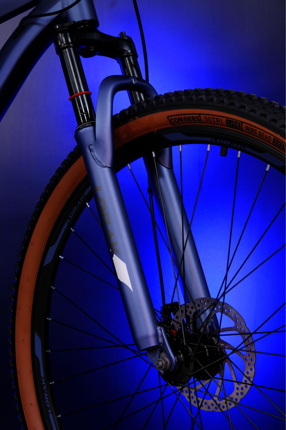 LORAK Fast Brown 29 Матовый Синий рама 17 (на рост 165-175)